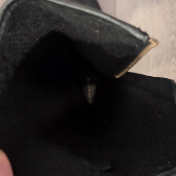 COACH Knee High Boots Black Bailey Safari Leather 7.5 - Picture 10 of 16